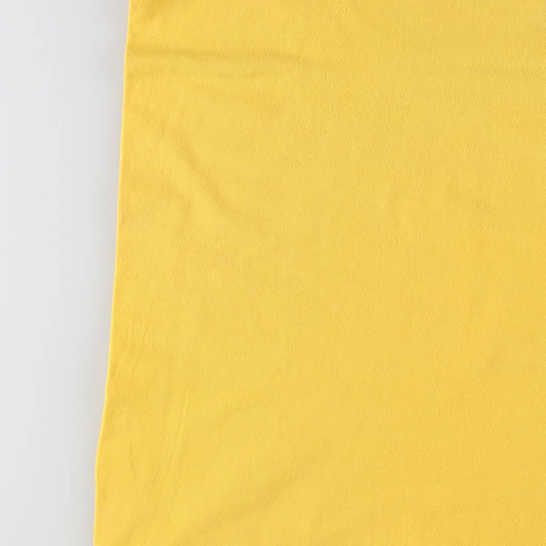 00'S Harley-Davidson Motorcycle Bike T-shirt Made in USA Men's XL cotton yellow type Vintage Second Hand