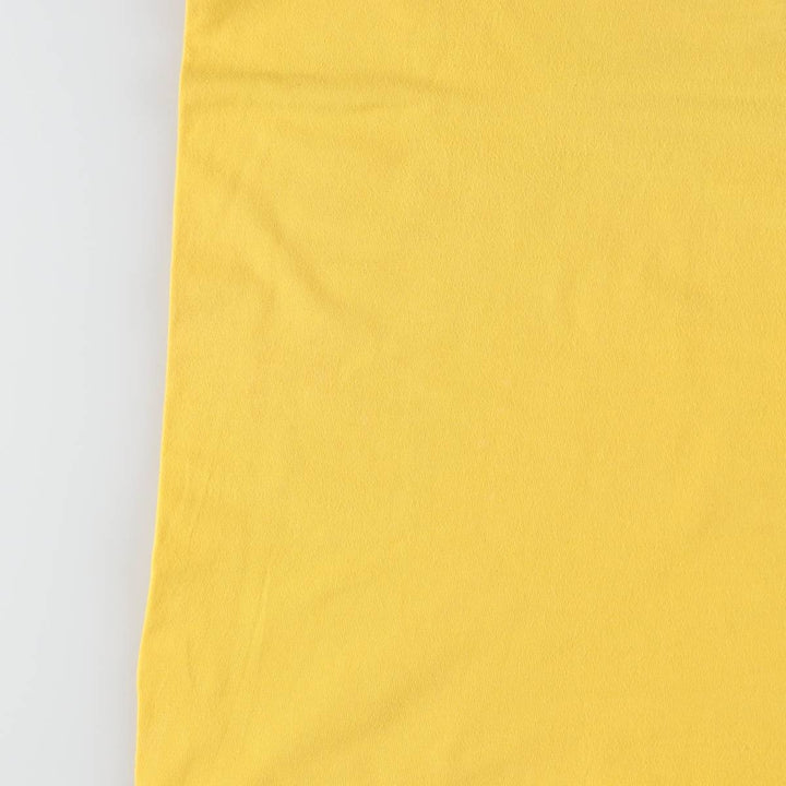 00'S Harley-Davidson Motorcycle Bike T-shirt Made in USA Men's XL cotton yellow type Vintage Second Hand