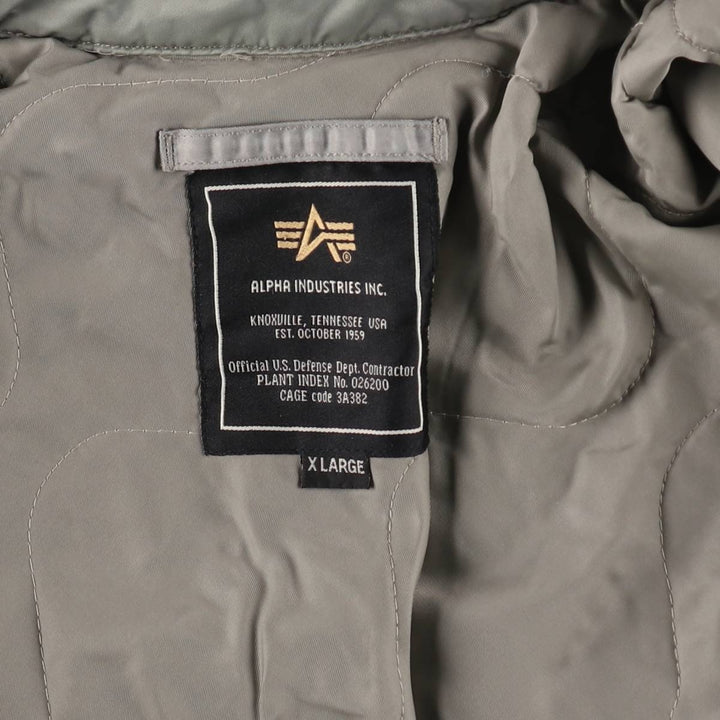 Civilian Alpha CWU-45/P Type Back Logo Military Flight Jacket Men's XL Size /eaa523900