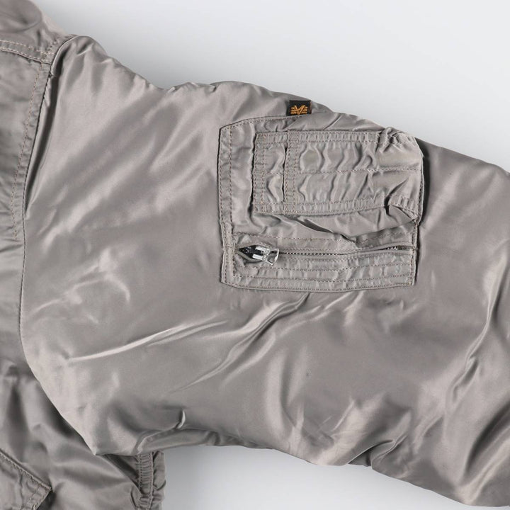 Civilian Alpha CWU-45/P Type Back Logo Military Flight Jacket Men's XL Size /eaa523900