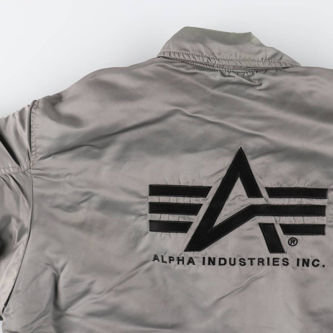 Civilian Alpha CWU-45/P Type Back Logo Military Flight Jacket Men's XL Size /eaa523900