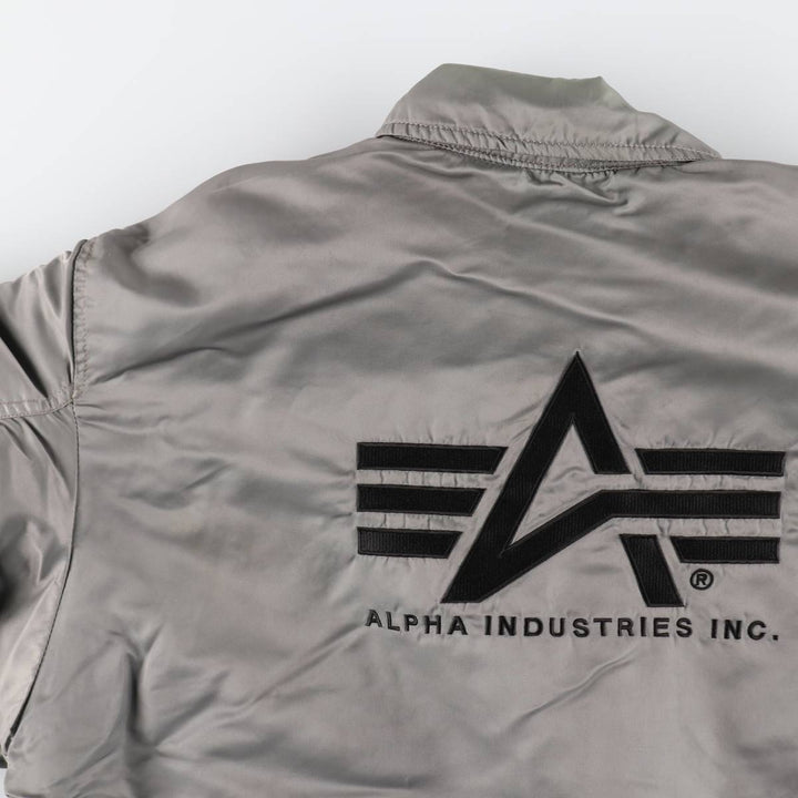 Civilian Alpha CWU-45/P Type Back Logo Military Flight Jacket Men's XL Size /eaa523900