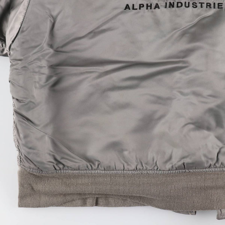 Civilian Alpha CWU-45/P Type Back Logo Military Flight Jacket Men's XL Size /eaa523900