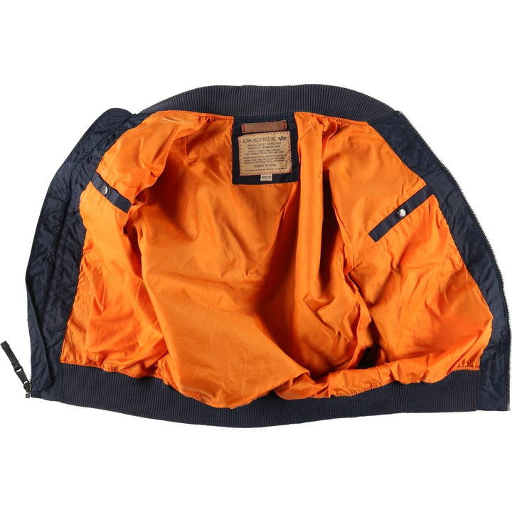 Civilian Alpha MA-1 Type Military Flight Jacket Men's M Size /eaa523902