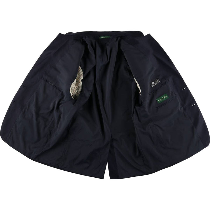 Ralph Lauren LAUREN Navy blazer, tailored jacket, made in Canada, men's size L / eaa523930