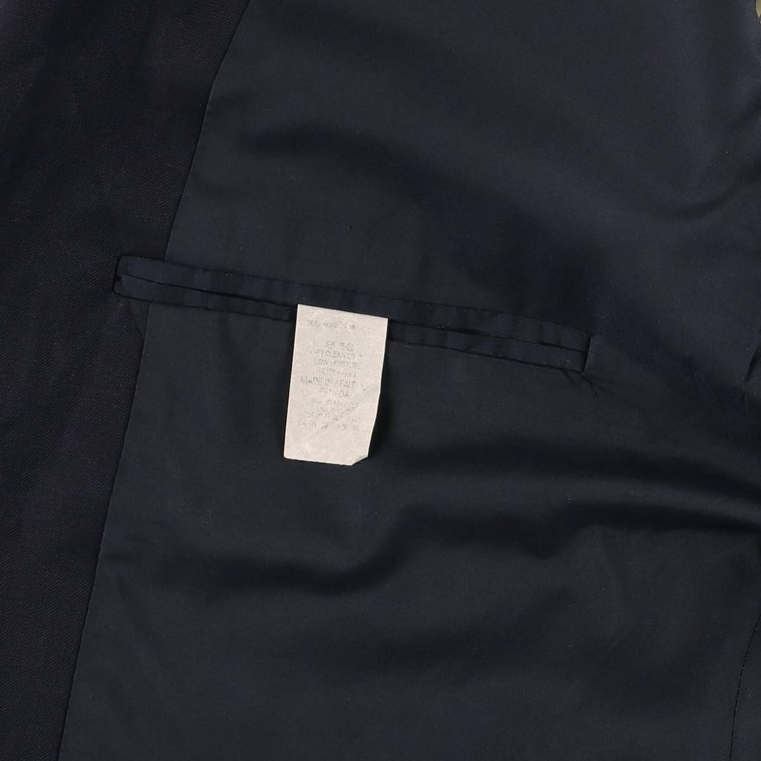 Ralph Lauren LAUREN Navy blazer, tailored jacket, made in Canada, men's size L / eaa523930