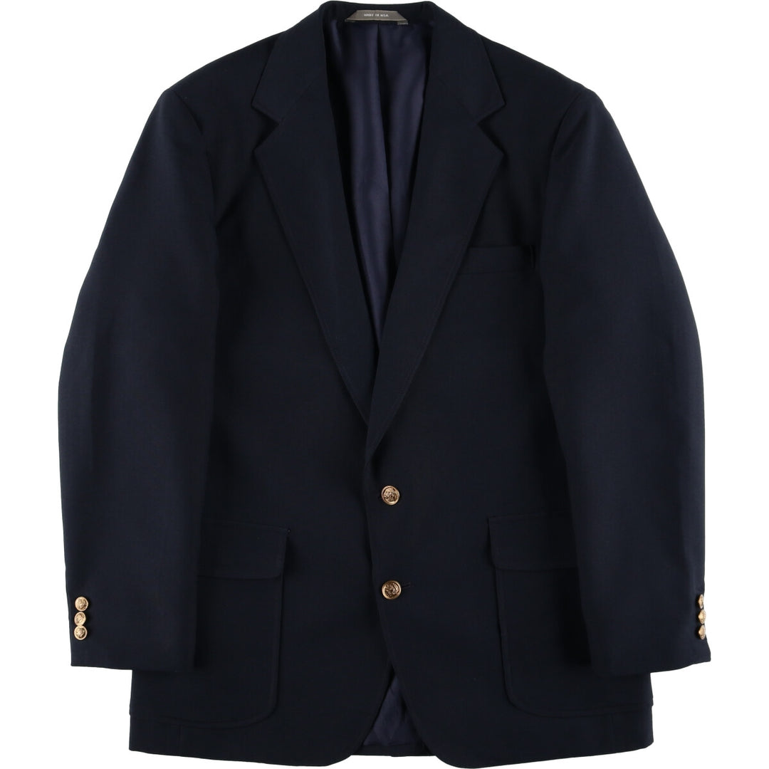 Haggar Navy blazer, tailored jacket, made in the USA, men's size M /eaa523935
