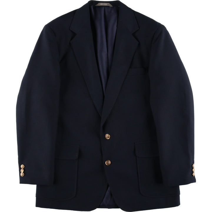 Haggar Navy blazer, tailored jacket, made in the USA, men's size M /eaa523935