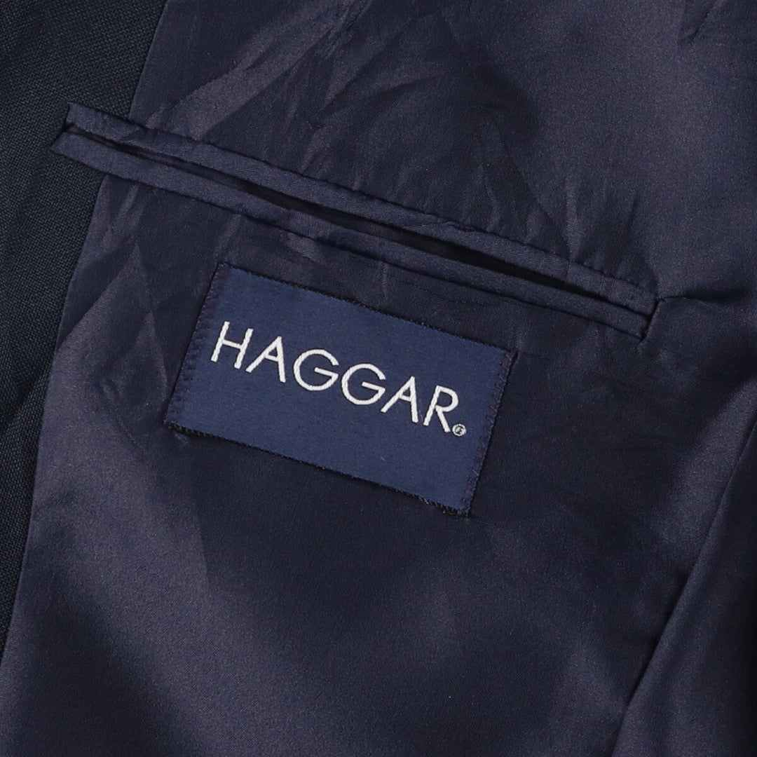 Haggar Navy blazer, tailored jacket, made in the USA, men's size M /eaa523935