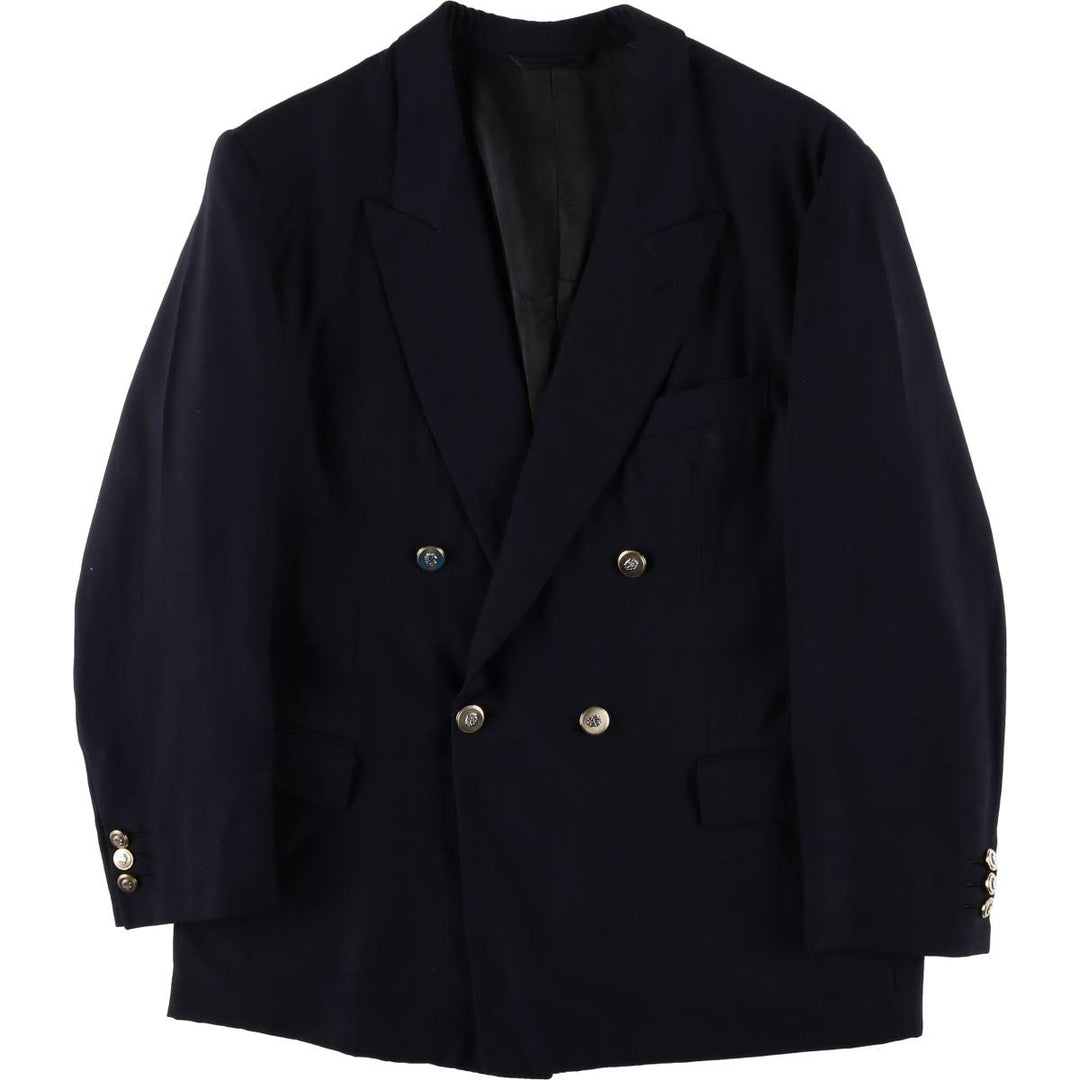 Martin Gonzalez double-breasted navy blazer tailored jacket men's size S / eaa523945