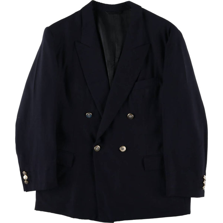 Martin Gonzalez double-breasted navy blazer tailored jacket men's size S / eaa523945