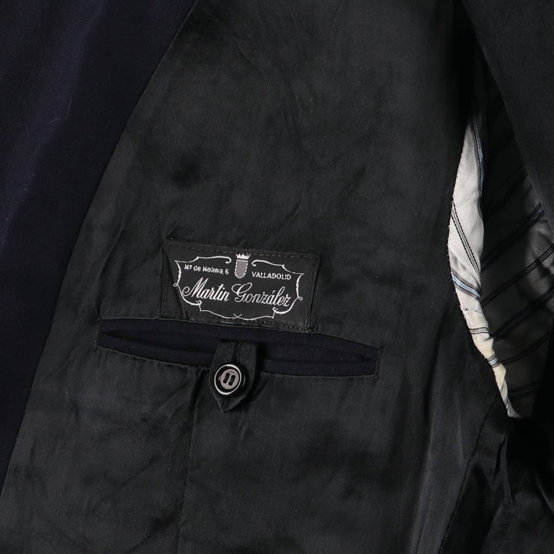 Martin Gonzalez double-breasted navy blazer tailored jacket men's size S / eaa523945