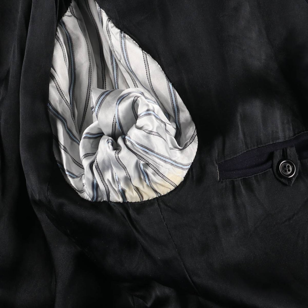 Martin Gonzalez double-breasted navy blazer tailored jacket men's size S / eaa523945