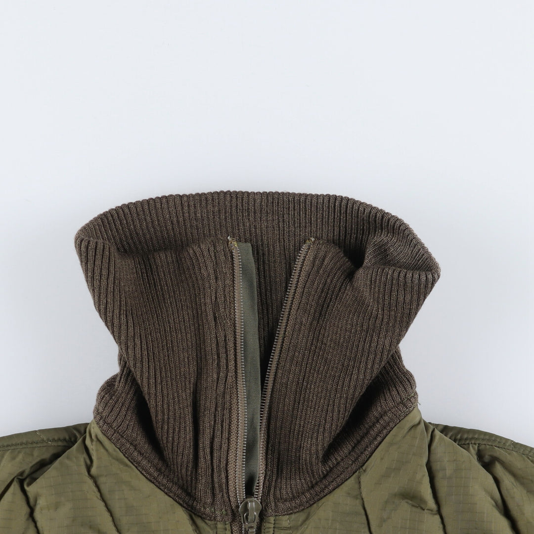 90'S UNKNOWN Military Liner Jacket, Size 6, Men's Medium, German Army others Khaki type Vintage Second Hand