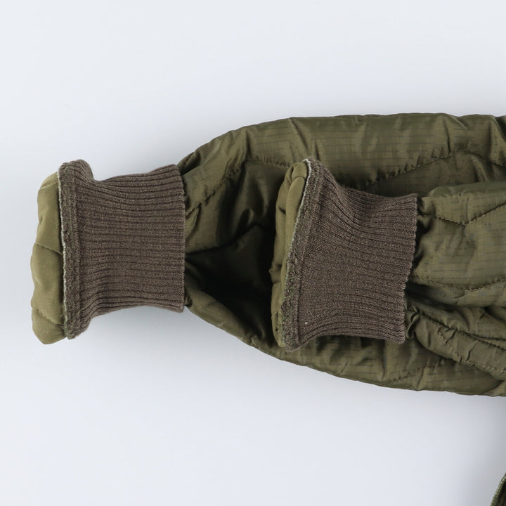90'S UNKNOWN Military Liner Jacket, Size 6, Men's Medium, German Army others Khaki type Vintage Second Hand
