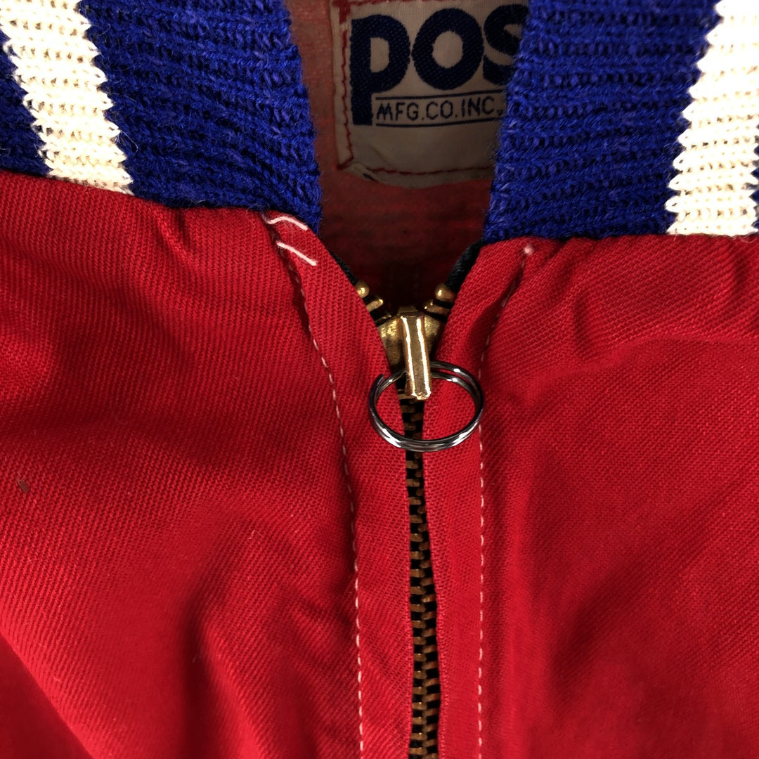60s-70'S POST College Stadium Jacket Award Jacket Varsity Jacket Men's XS Vintage /eaa523953