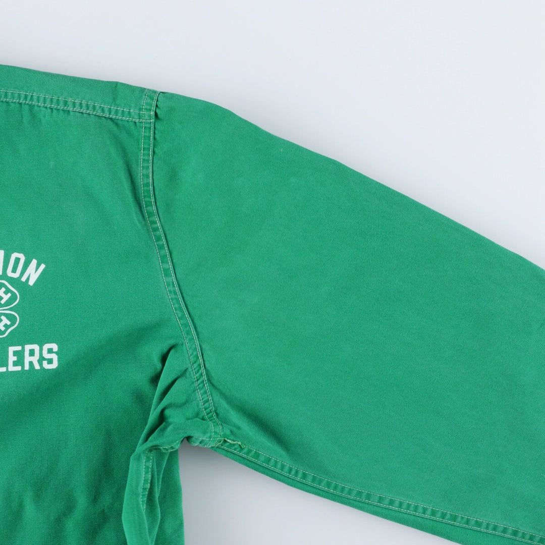 60s~70'S 4-H CLUB back print cotton jacket men's XL equivalent vintage /eaa523958