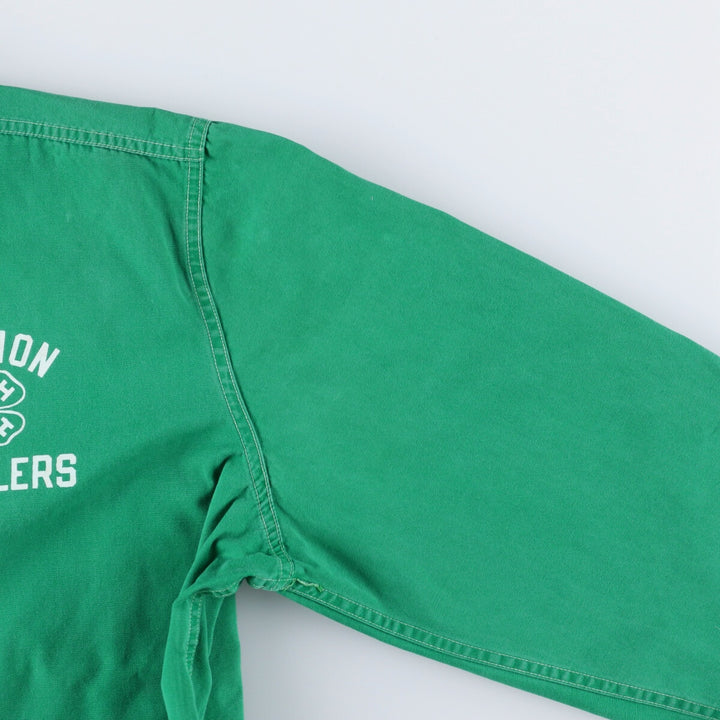 60s~70'S 4-H CLUB back print cotton jacket men's XL equivalent vintage /eaa523958