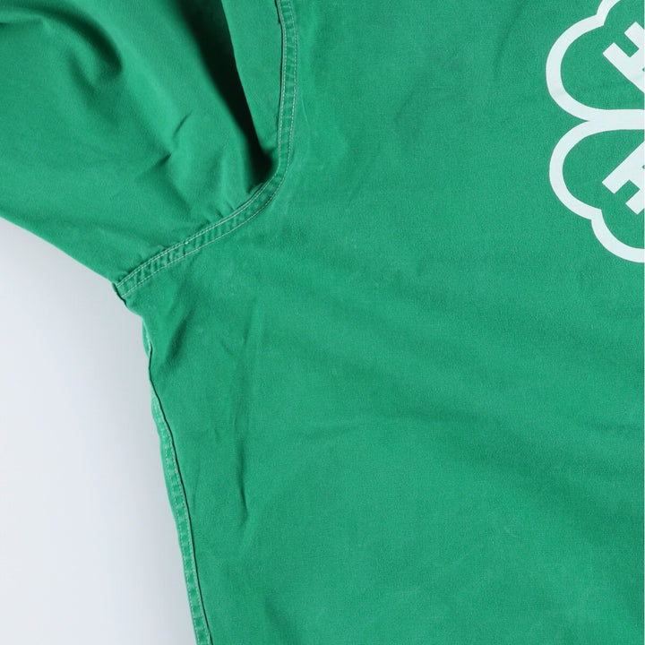 60s~70'S 4-H CLUB back print cotton jacket men's XL equivalent vintage /eaa523958