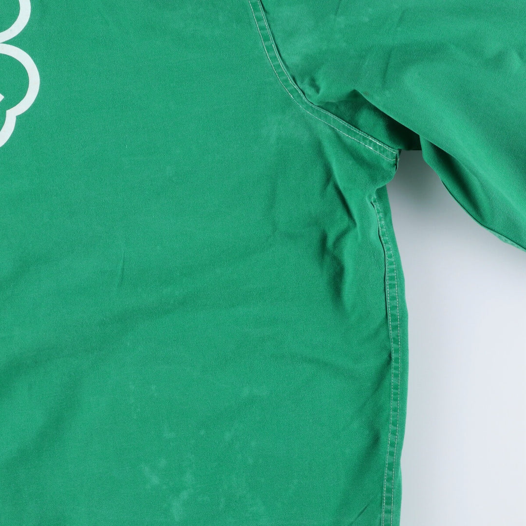 60s~70'S 4-H CLUB back print cotton jacket men's XL equivalent vintage /eaa523958