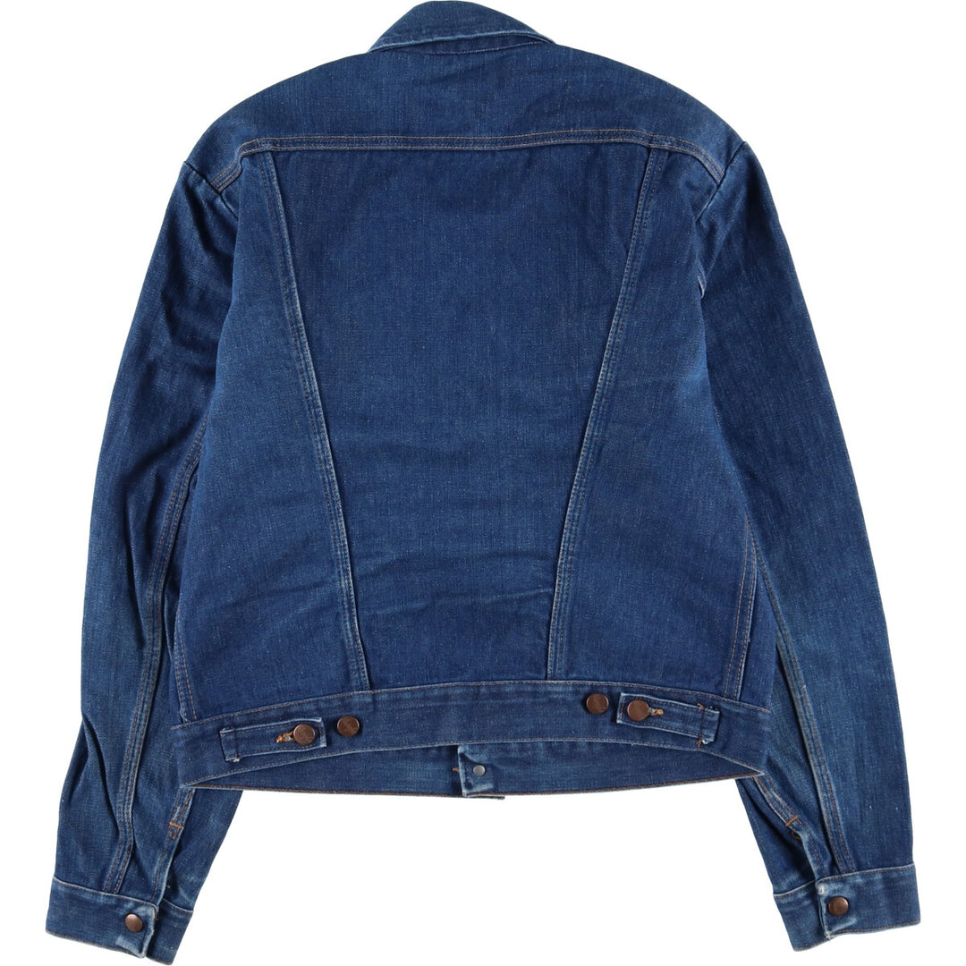 Vintage 80'S Wrangler denim jacket, made in USA, size S, men's /eaa523965