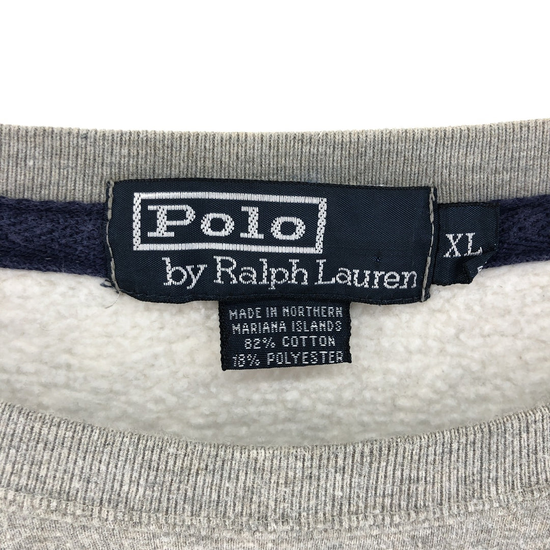 Ralph Lauren POLO by Ralph Lauren One Point Logo Sweatshirt Trainer Men's XL /eaa524021