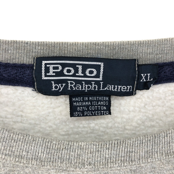 Ralph Lauren POLO by Ralph Lauren One Point Logo Sweatshirt Trainer Men's XL /eaa524021
