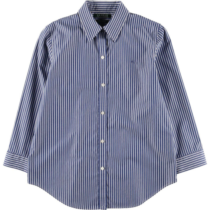 Ralph Lauren LAUREN 3/4 sleeve striped shirt for women, size M / eaa524033