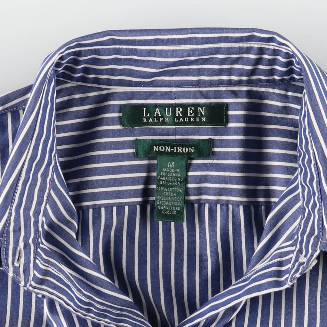 Ralph Lauren LAUREN 3/4 sleeve striped shirt for women, size M / eaa524033