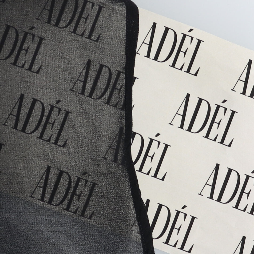 CAROLE LITTLE Long Sleeve See-Through Blouse, Women's Size L Rayon black type Vintage Second Hand