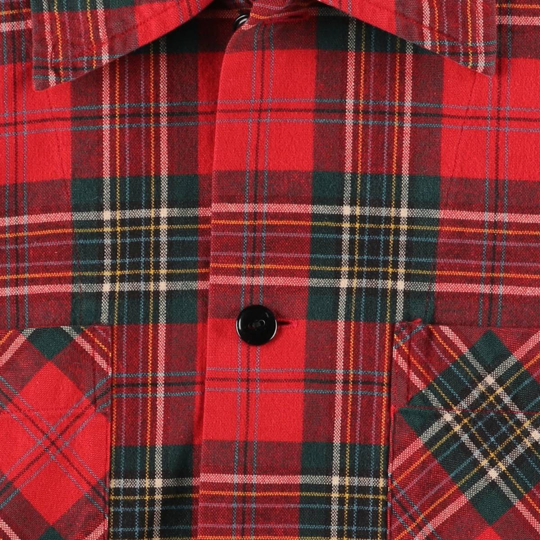 Ralph Lauren Polo Sport Check Pattern Long Sleeve Cotton Check Shirt Box Shirt Women's M Size / eaa524041