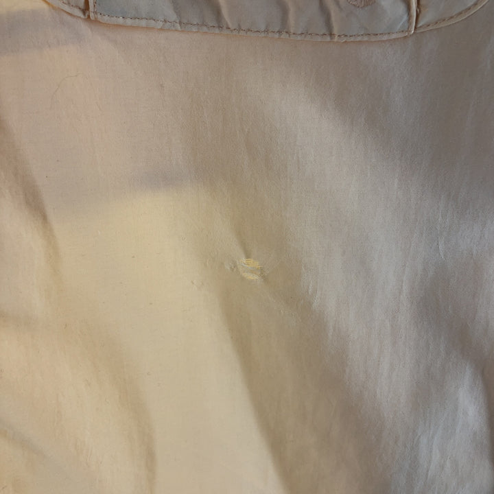 Columbia PFG Omni-Shade Button-Down Long Sleeve Fishing Shirt, Men's Size Small Nylon orange type Vintage Second Hand