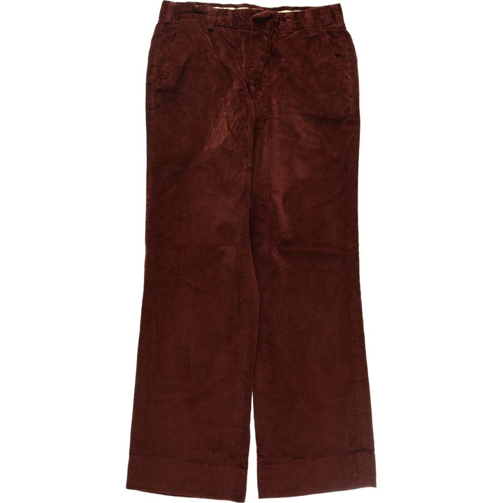 IZOD Men's Corduroy Pants, Size W32 unclear red type reddish brown Vintage Second Hand