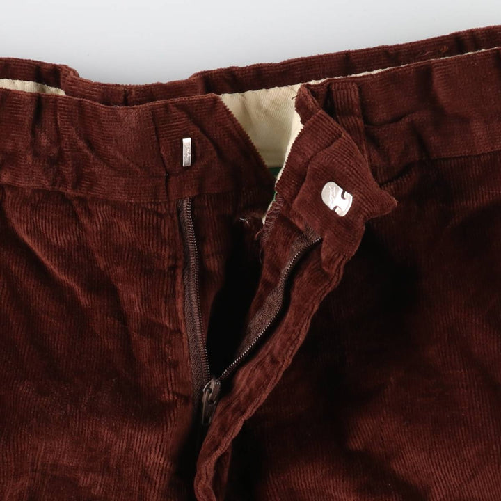 IZOD Men's Corduroy Pants, Size W32 unclear red type reddish brown Vintage Second Hand