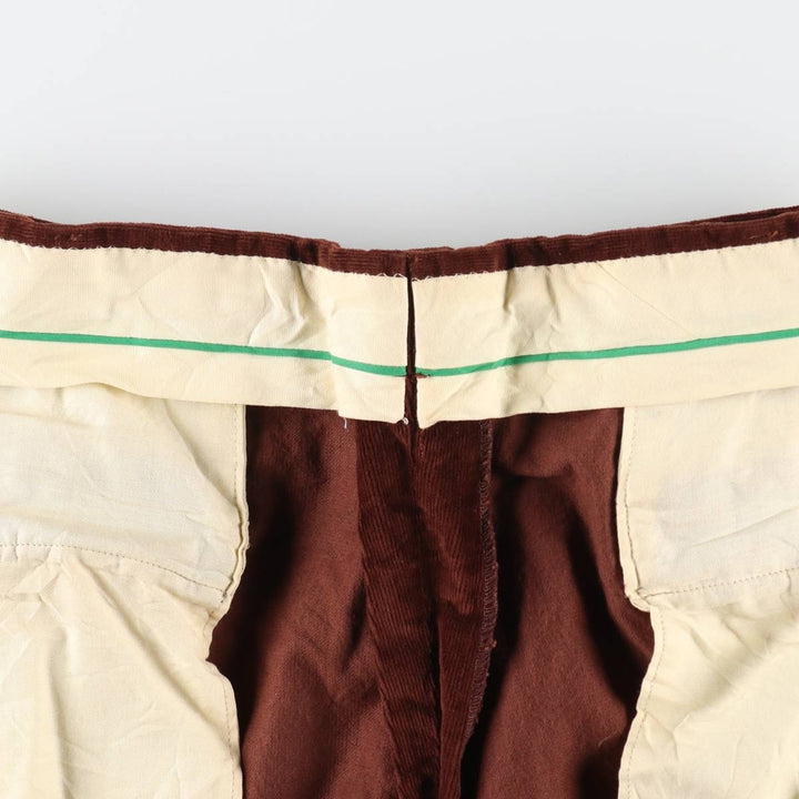 IZOD Men's Corduroy Pants, Size W32 unclear red type reddish brown Vintage Second Hand