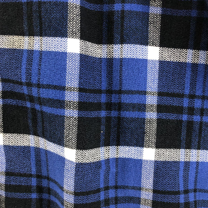 00'S WOOLRICH Long Sleeve Flannel Check Shirt Men's XL Size /eaa524200