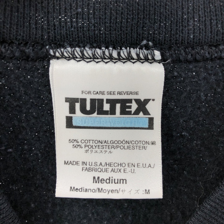 Vintage 90'S Tultex NASCAR print sweatshirt, Made in USA, Men's size M cotton black type Vintage Second Hand