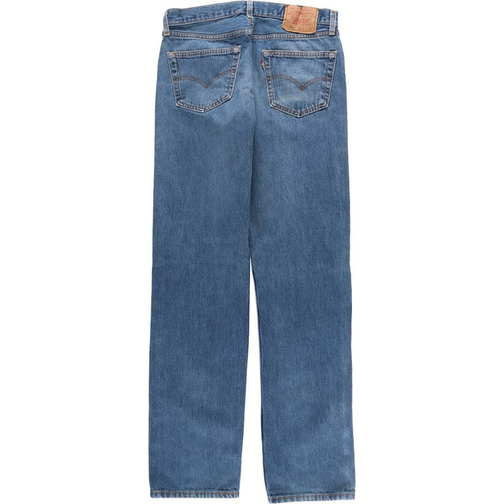 2000'S Levi's 501-0169 Straight Denim Pants, Made in USA, Men's Size 34 (approx.) cotton blue type Vintage Second Hand