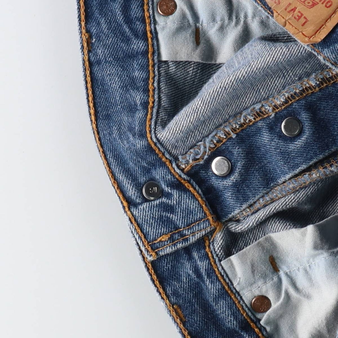 2000'S Levi's 501-0169 Straight Denim Pants, Made in USA, Men's Size 34 (approx.) cotton blue type Vintage Second Hand