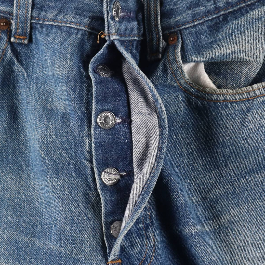 90'S Levi's 501-0115 Straight Denim Pants Made in USA Men's W34 Vintage cotton blue type Vintage Second Hand