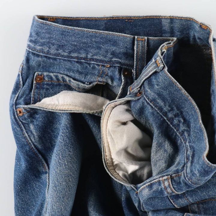 90'S Levi's 501-0115 Straight Denim Pants Made in USA Men's W34 Vintage cotton blue type Vintage Second Hand