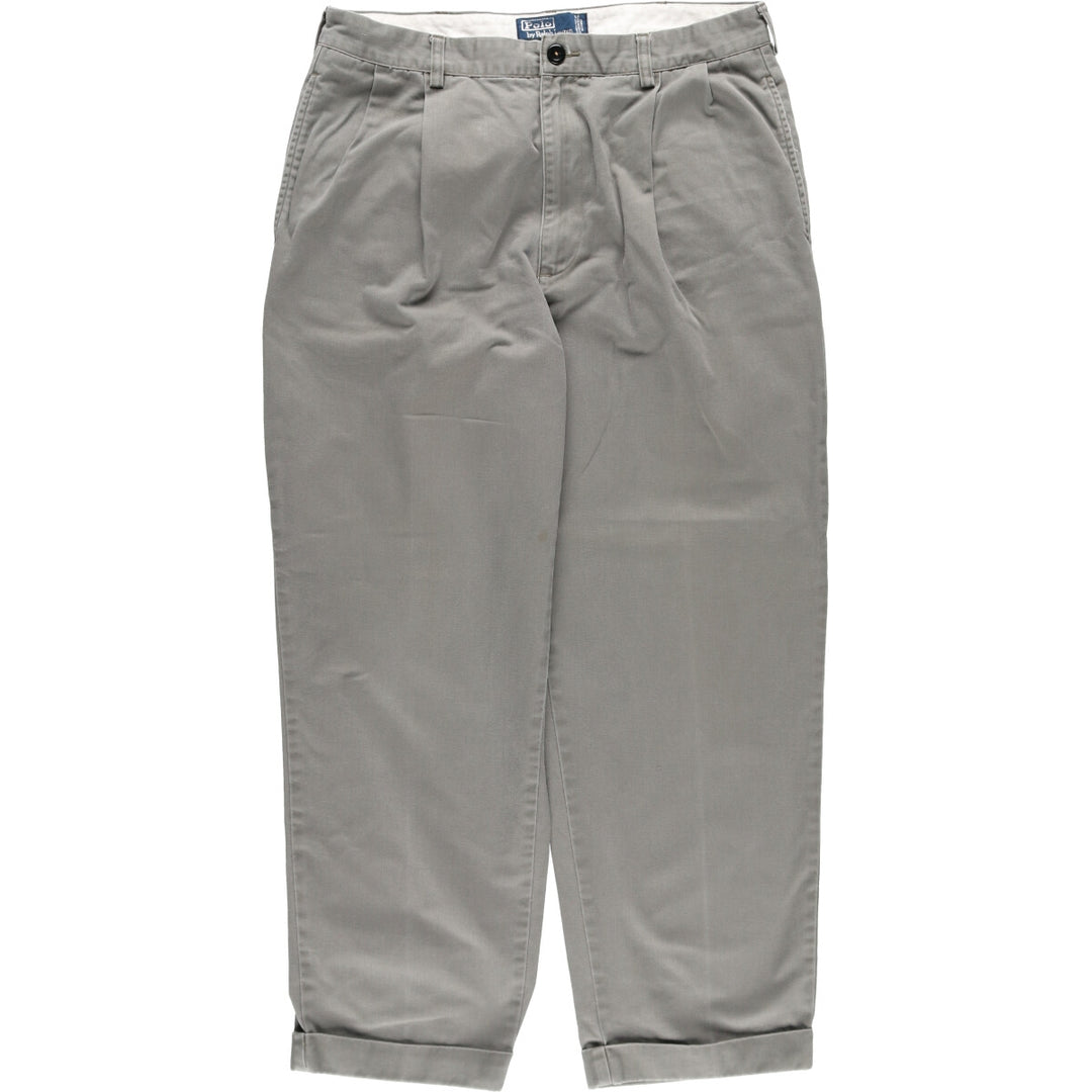 Ralph Lauren POLO by Ralph Lauren HAMMOND PANT, two-pleat chino pants, men's, W33 equivalent / eaa524388
