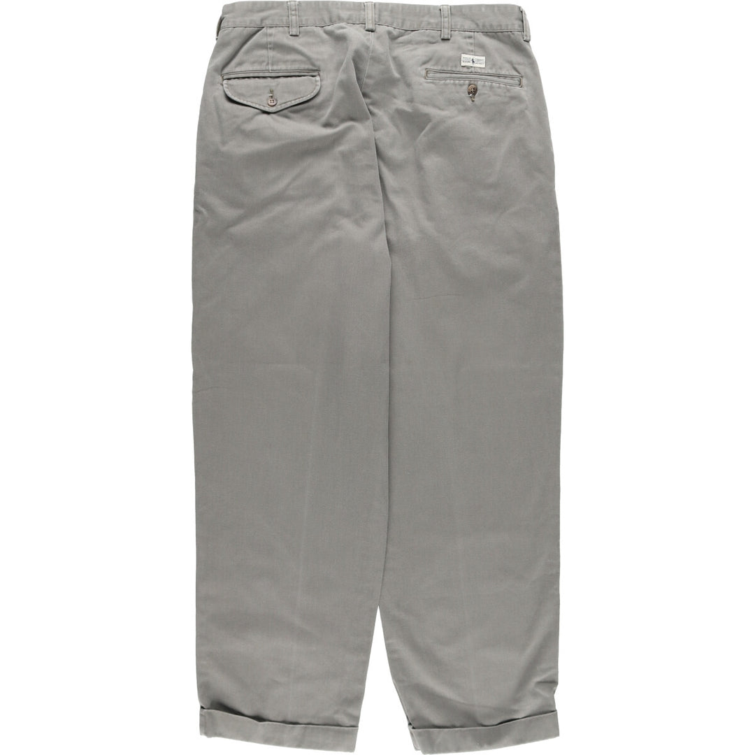 Ralph Lauren POLO by Ralph Lauren HAMMOND PANT, two-pleat chino pants, men's, W33 equivalent / eaa524388