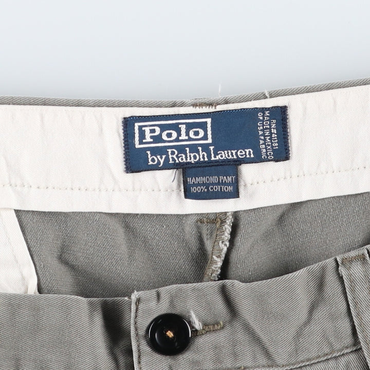 Ralph Lauren POLO by Ralph Lauren HAMMOND PANT, two-pleat chino pants, men's, W33 equivalent / eaa524388