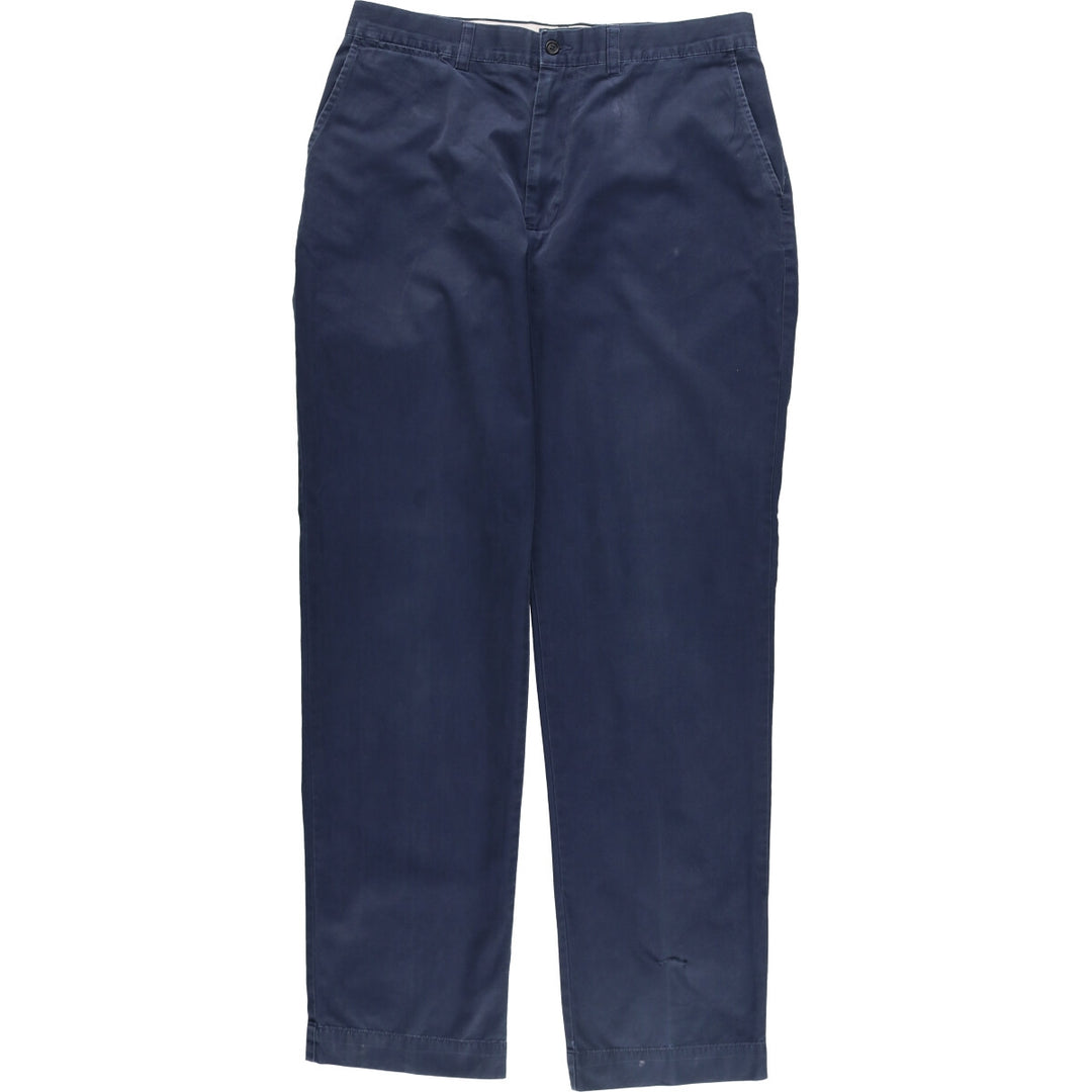 Ralph Lauren POLO by Ralph Lauren PROSPECT PANT Chino pants for men, equivalent to w35 cotton navy blue type Vintage Second Hand
