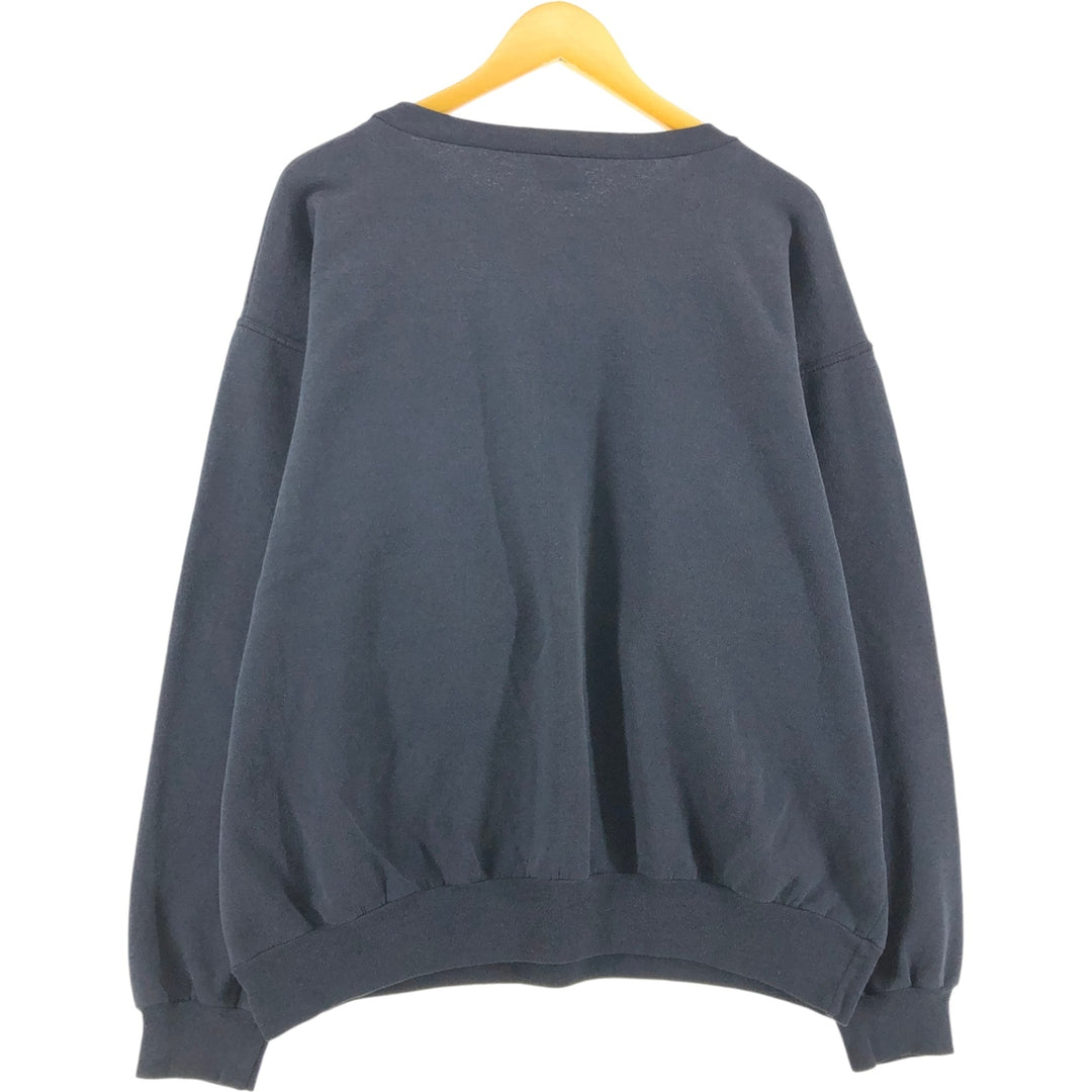 Vintage 90'S Converse print sweatshirt, men's size XXL unclear black type Vintage Second Hand