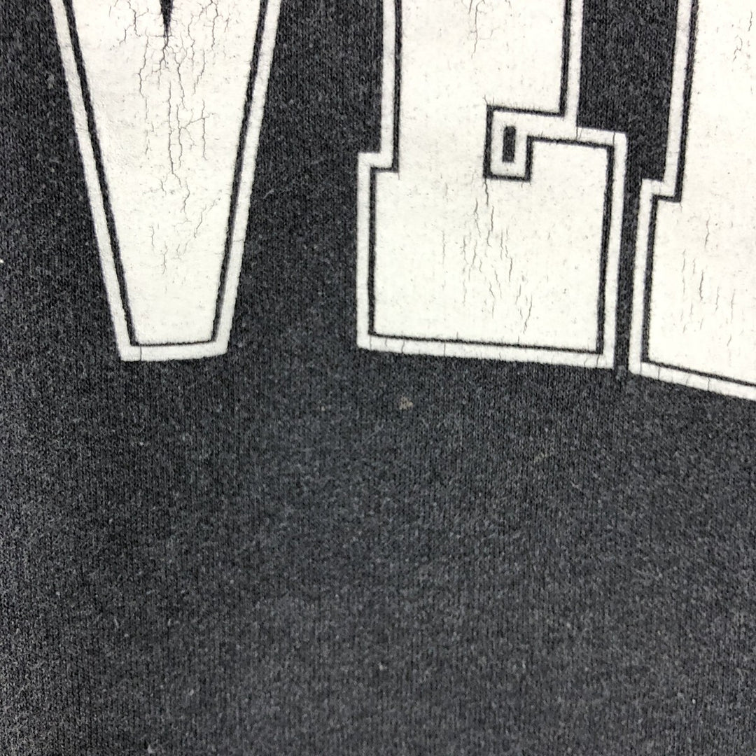 Vintage 90'S Converse print sweatshirt, men's size XXL unclear black type Vintage Second Hand