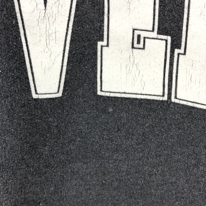Vintage 90'S Converse print sweatshirt, men's size XXL unclear black type Vintage Second Hand