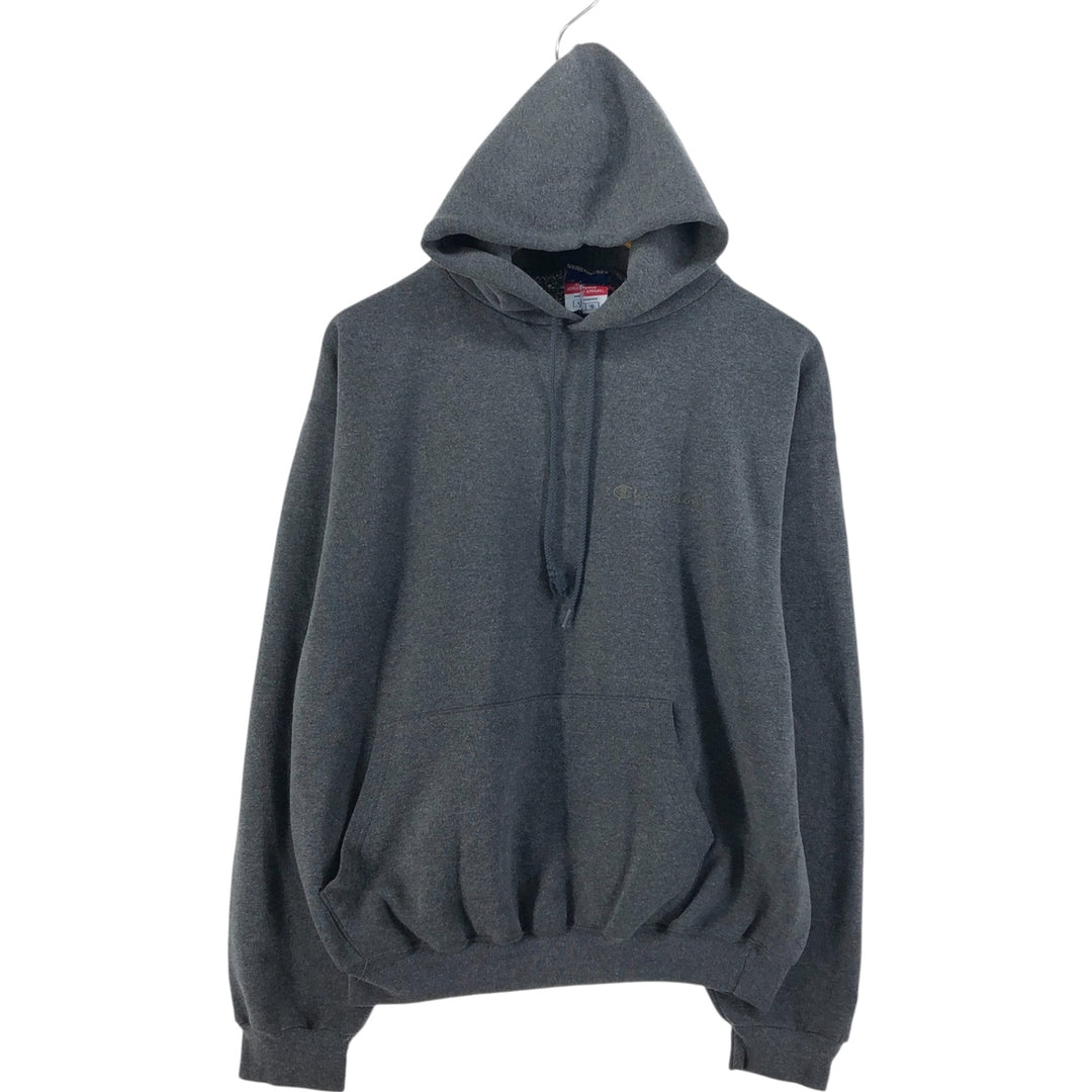 2000'S Champion Authentic Athletic Apparel Pullover Hoodie, Men's Size L unclear gray type Vintage Second Hand