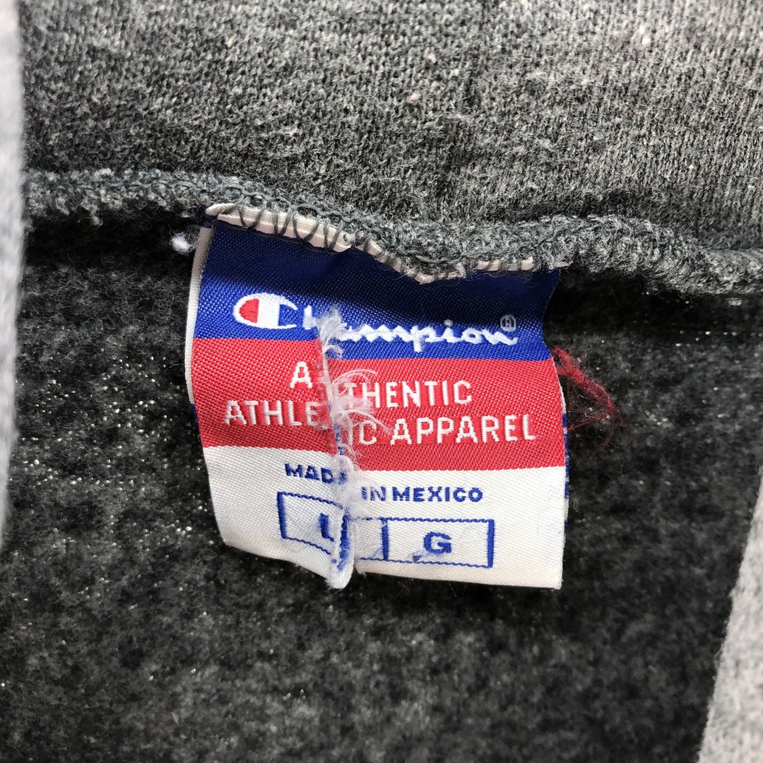 2000'S Champion Authentic Athletic Apparel Pullover Hoodie, Men's Size L unclear gray type Vintage Second Hand